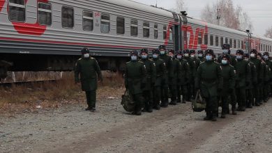 Illustration for the article “Another Special Service Train with Russian Armed Forces Personnel”