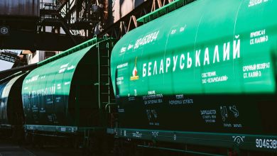 Вагоны-хопперы «Беларуськалий» крупным планом