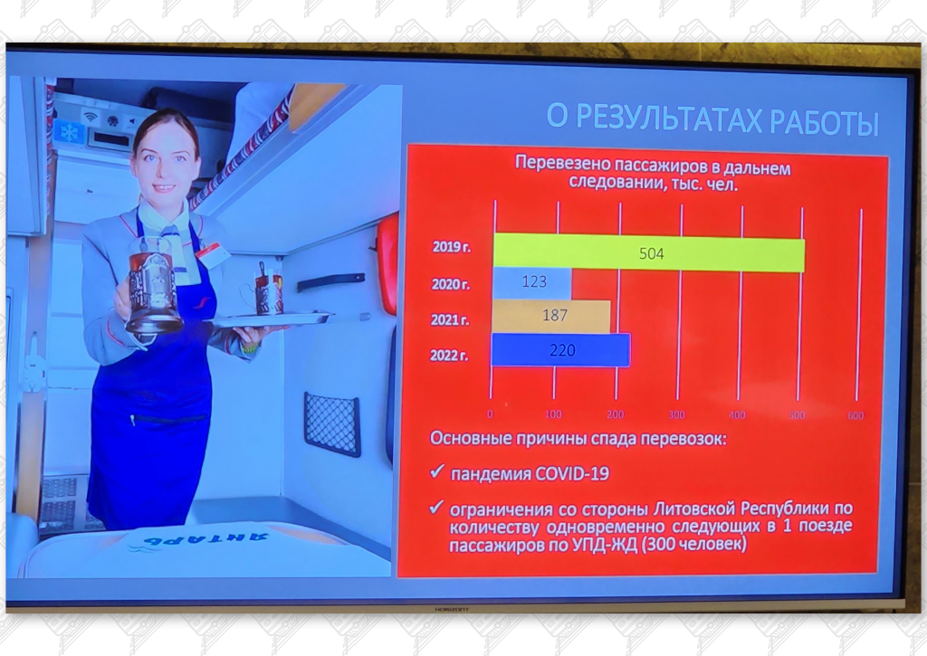 Презентация 4 к статье «Общие проблемы Беларуской и Калининградской железных дорог», слайд 2