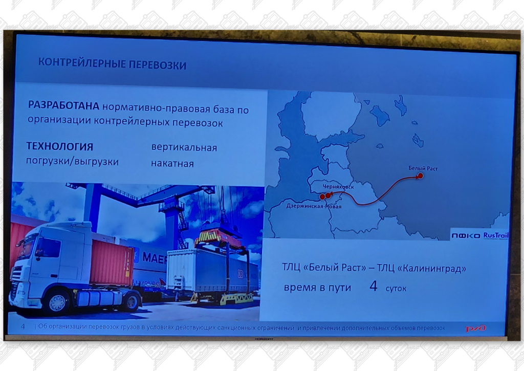 Презентация 2 к статье «Общие проблемы Беларуской и Калининградской железных дорог», слайд 3