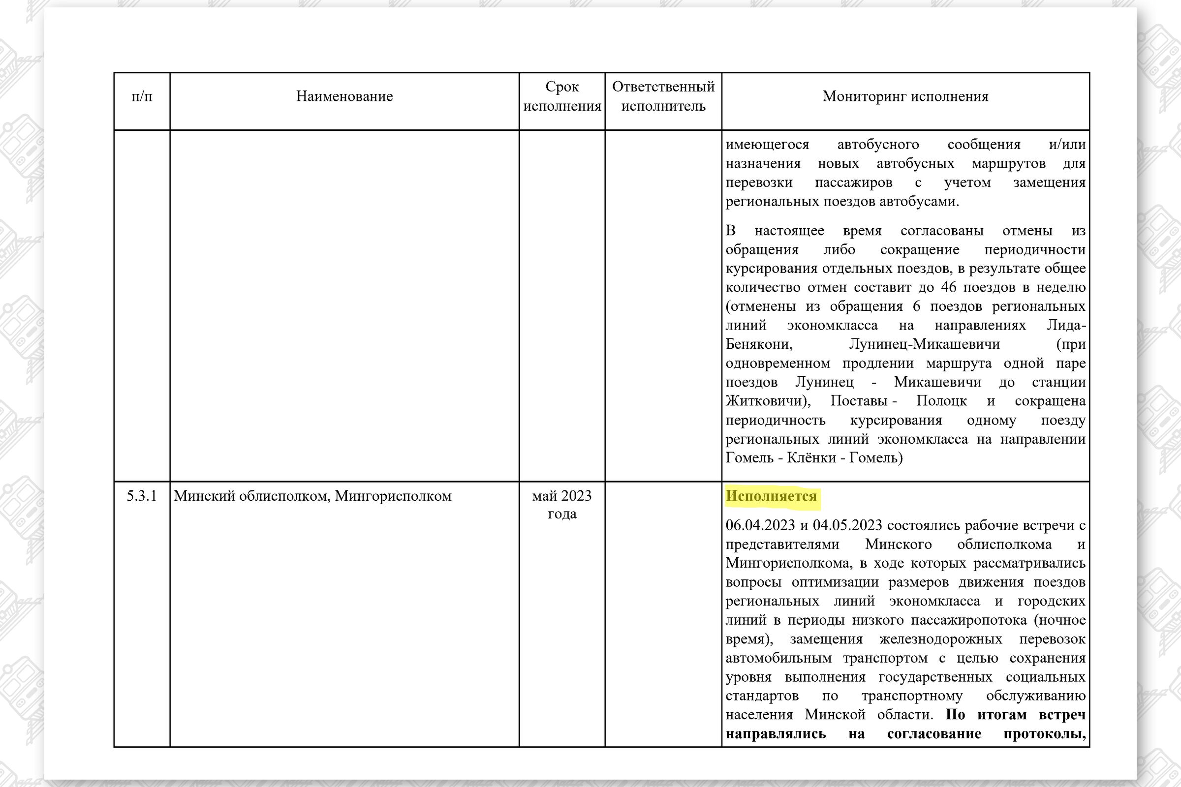 КМ по повышению эффективности работы БЖД, лист 32