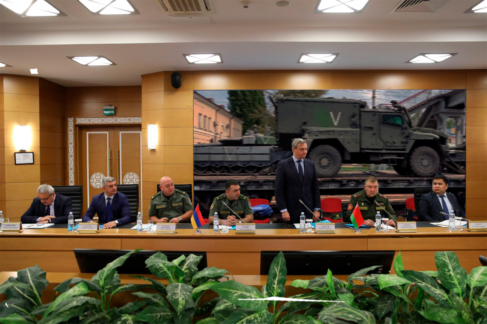 Заседание Межгосударственной рабочей группы государств – членов ОДКБ в г. Астана с участием Игоря Андросова, 2 из 3