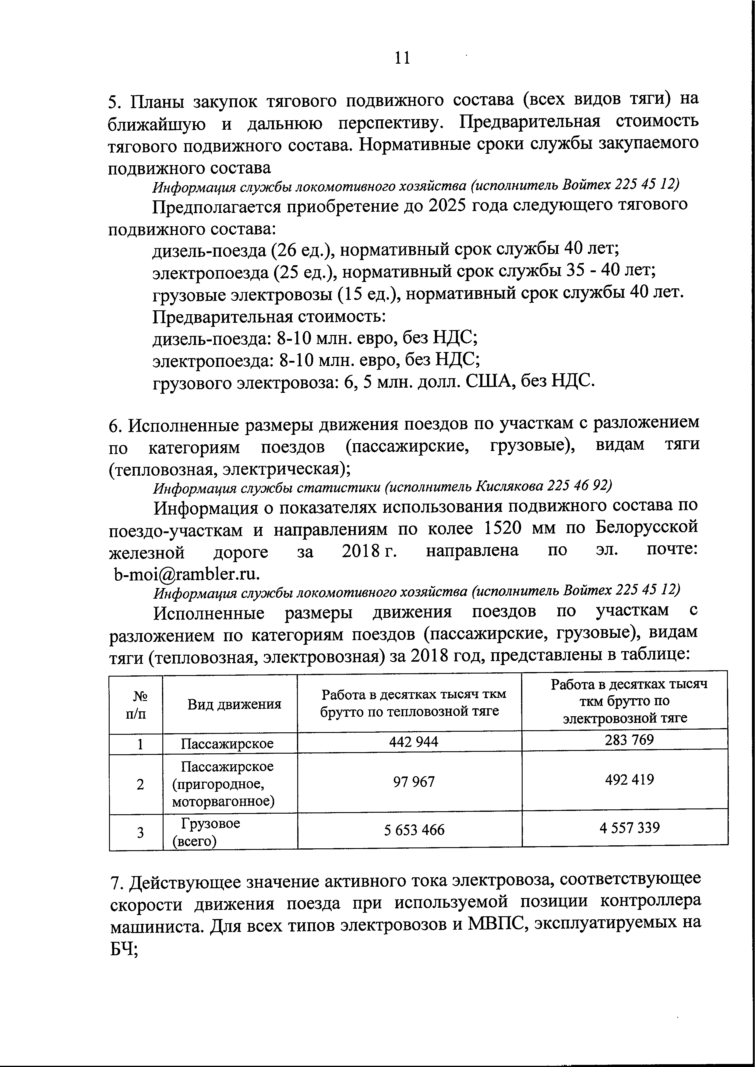 Письмо БЖД в Минтранс по предоставлению информации для подготовки Концепции по переводу городского пассажирского и…, лист 12