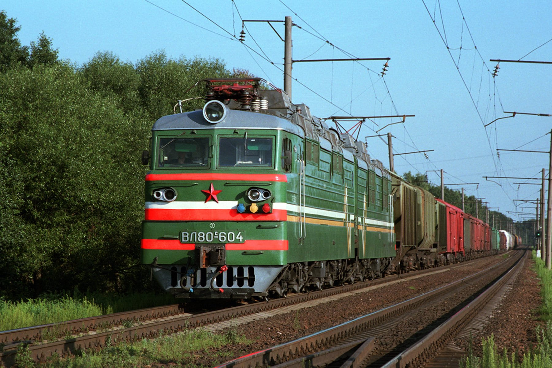 Электровоз ВЛ80с №604