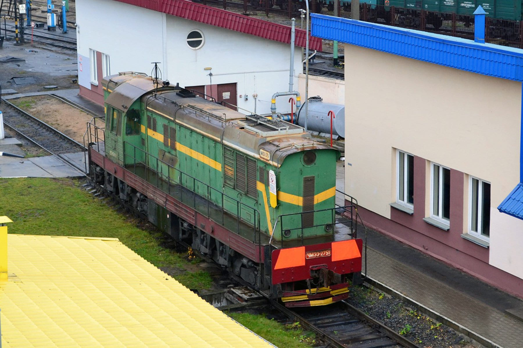 Маневровый тепловоз ЧМЭ3 №2751